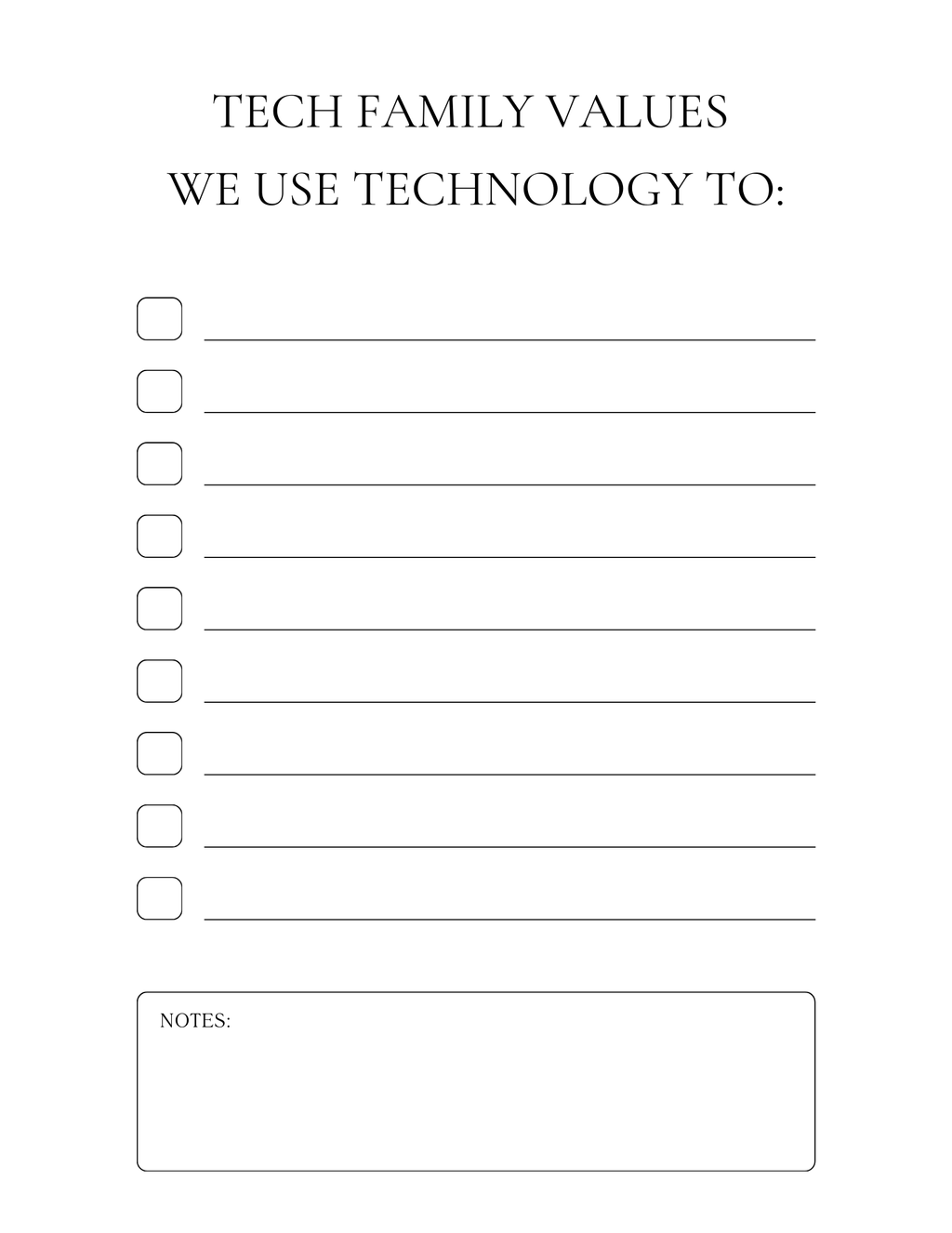 Ready-to-Print Tech Checklists & Templates