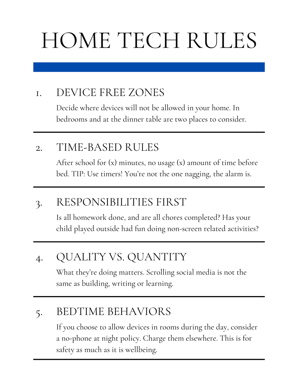 Ready-to-Print Tech Checklists & Templates