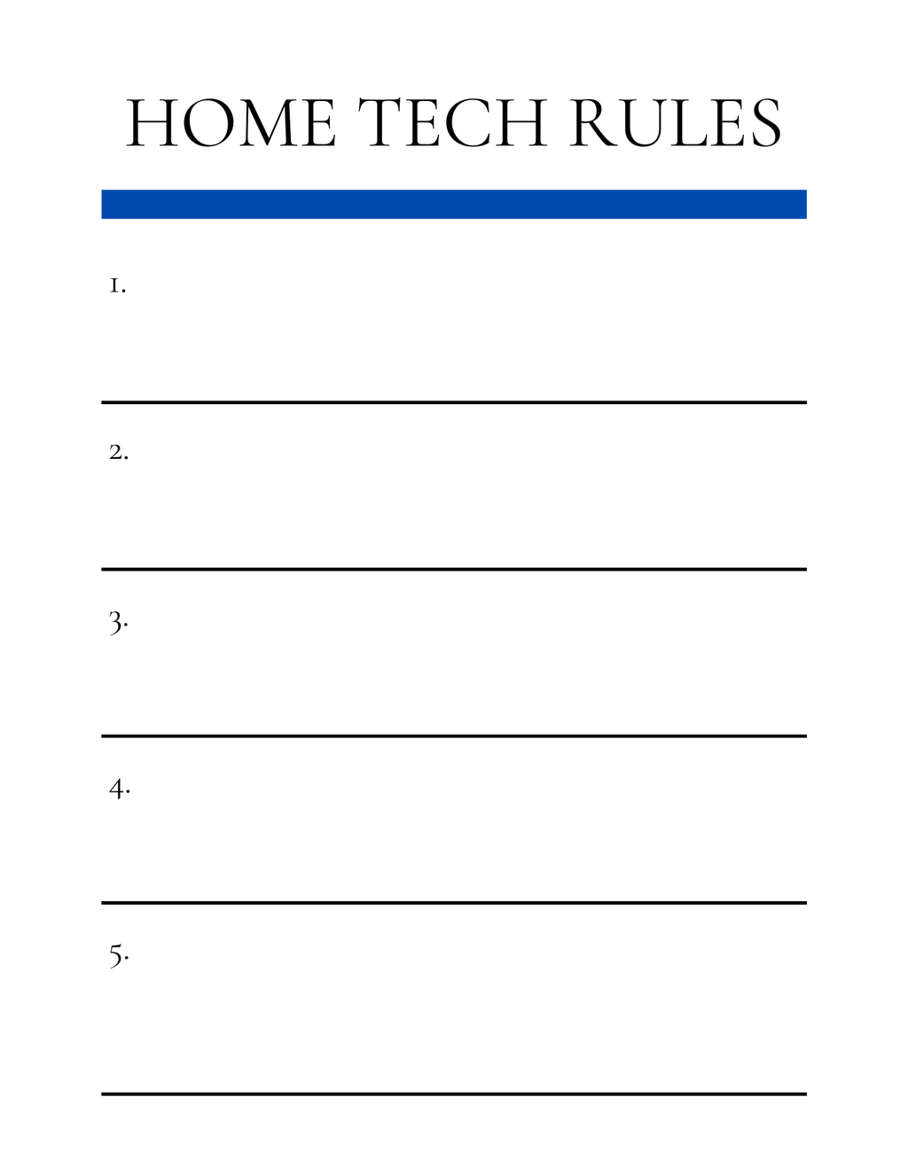 Ready-to-Print Tech Checklists & Templates