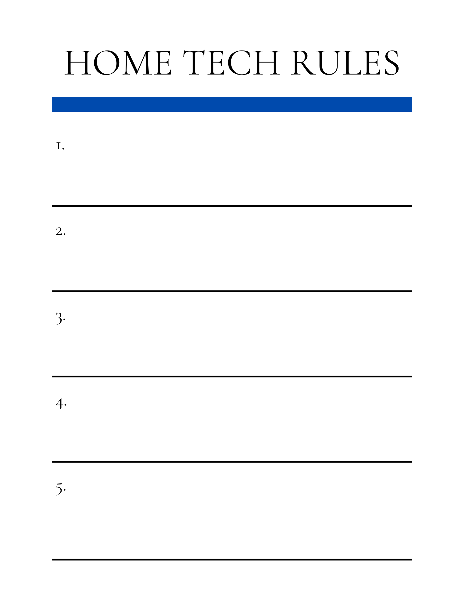 Ready-to-Print Tech Checklists & Templates