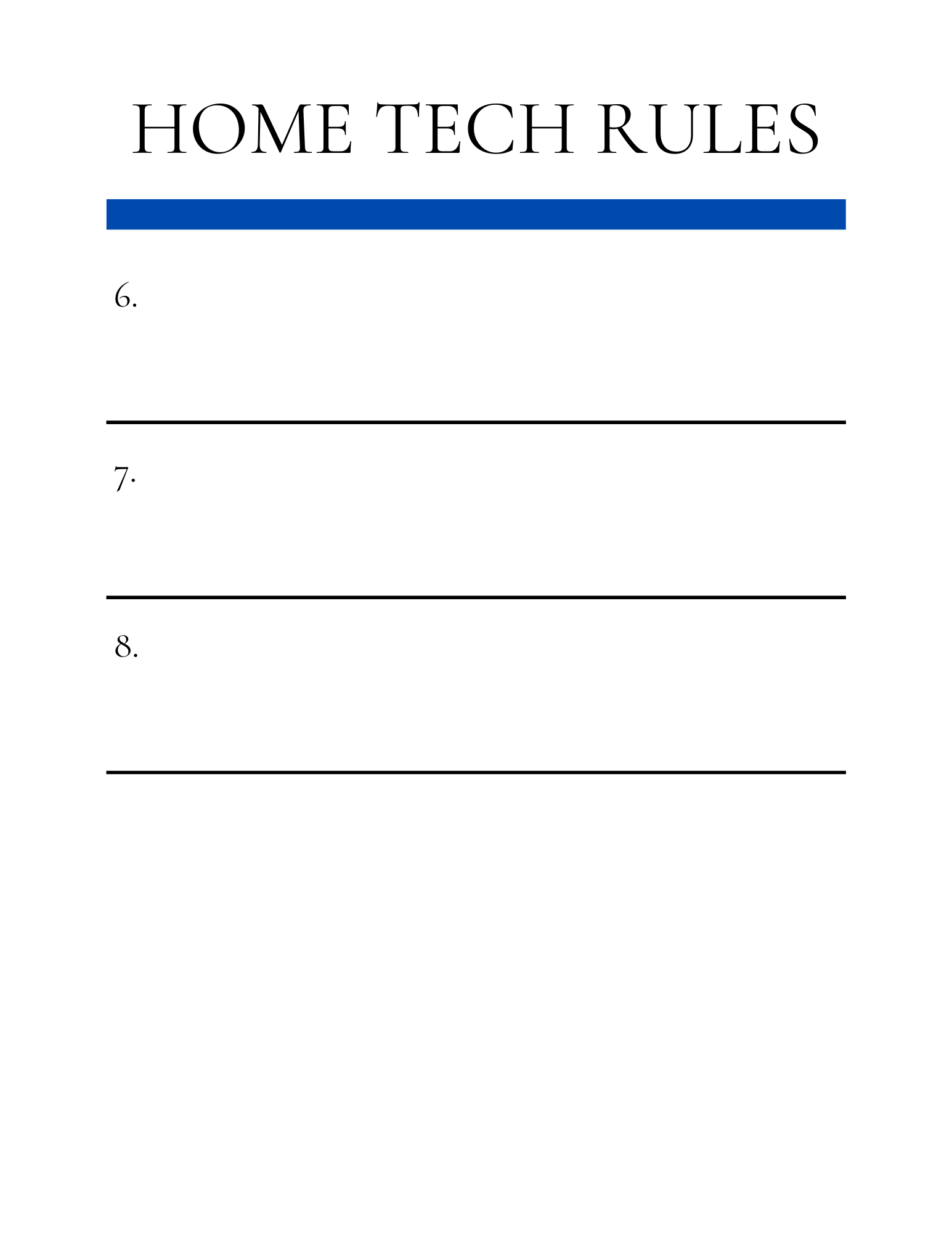 Ready-to-Print Tech Checklists & Templates