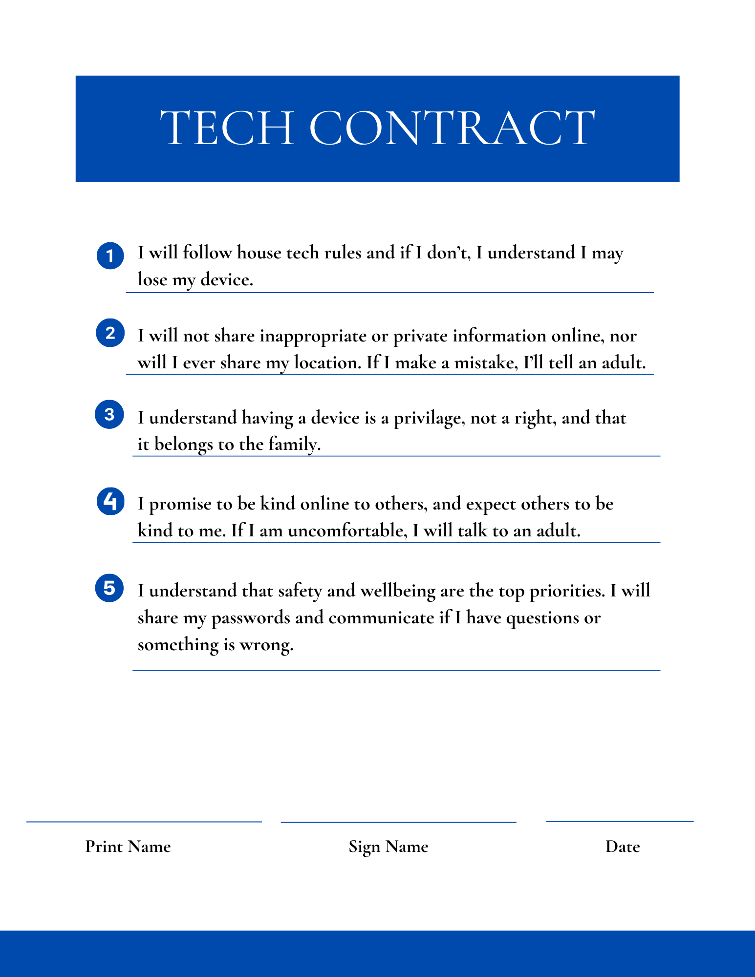 Ready-to-Print Tech Checklists & Templates