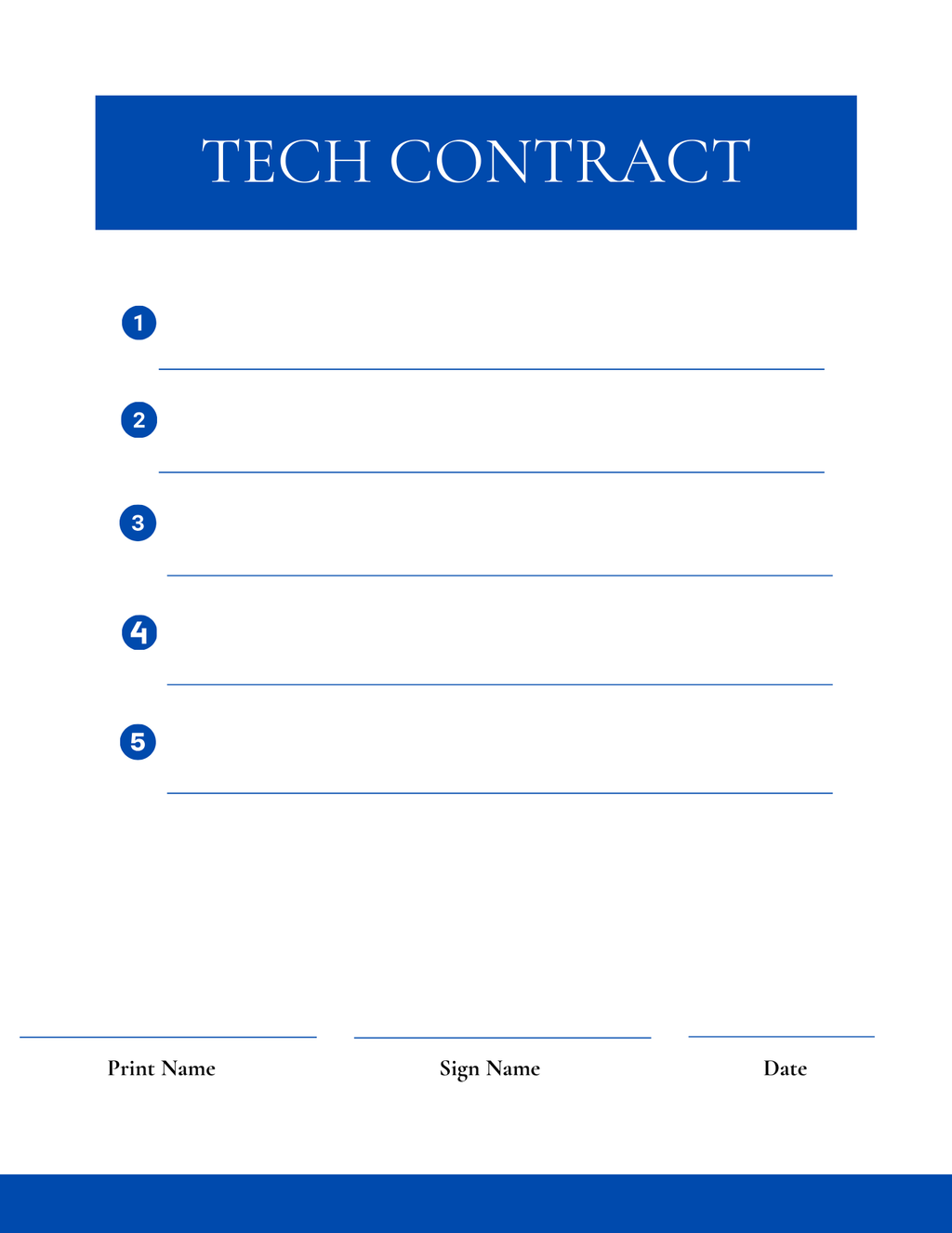 Ready-to-Print Tech Checklists & Templates