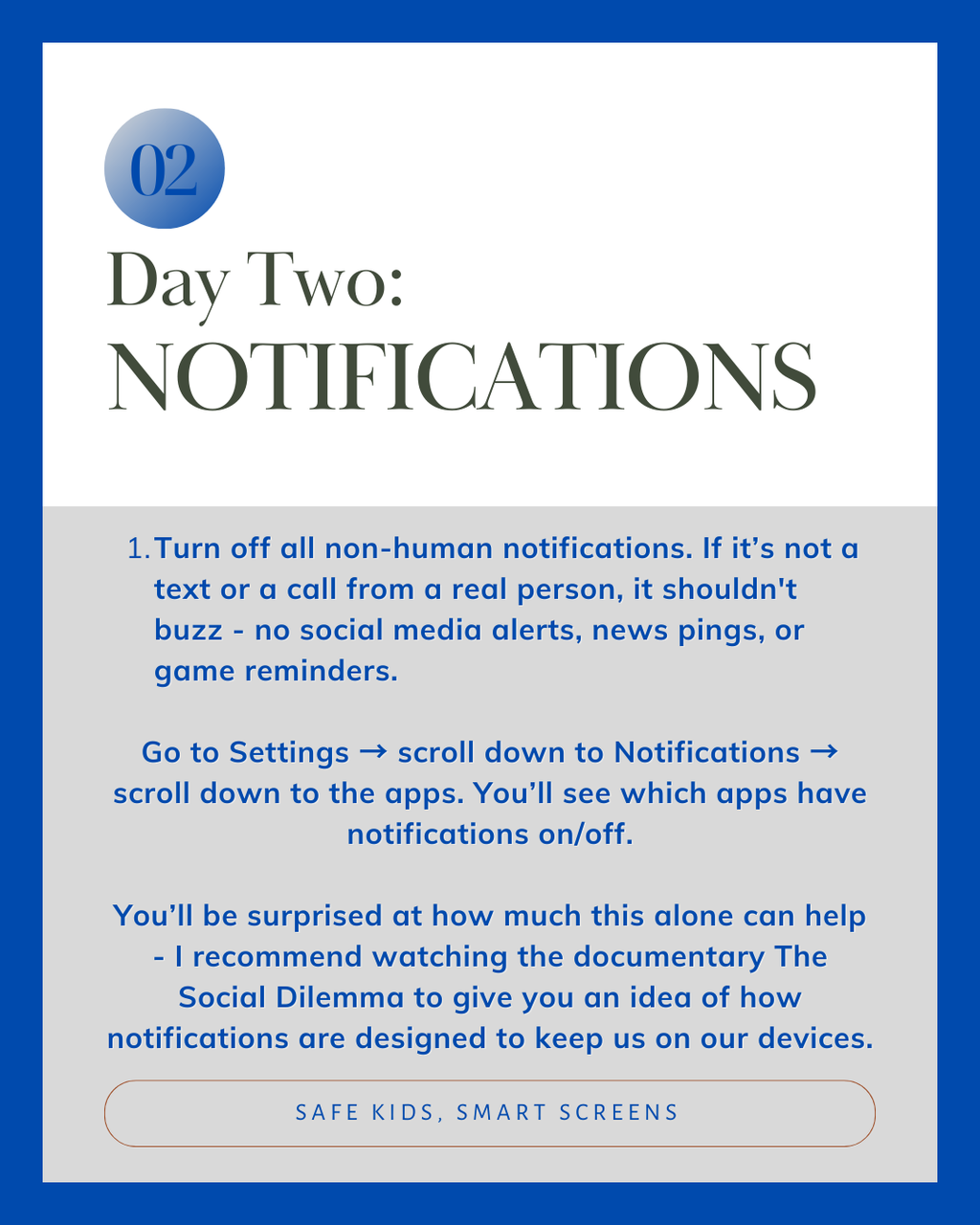 7-Day Family Tech Reset