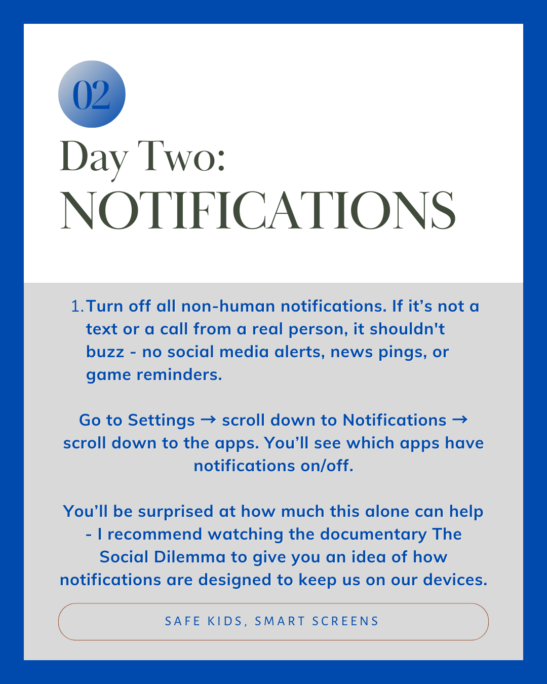 7-Day Family Tech Reset